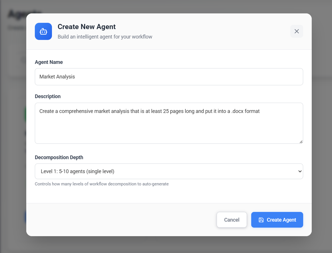 Describe Your Workflow